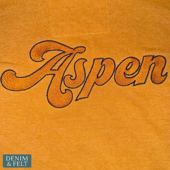 Aviator Nation Aspen Zip Hoodie Mustard Yellow Striped Sleeves Size Large RARE!! - Picture 6 of 15